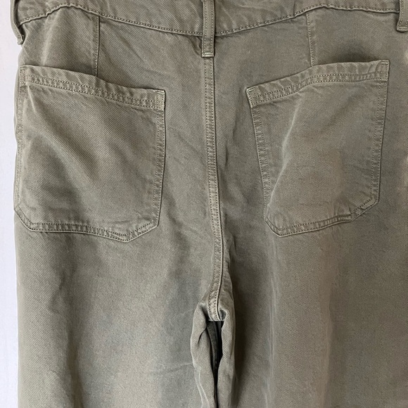 Lucky Brand Women's Olive Wide Leg Pants - Picture 8 of 8